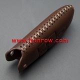 For Kia 3button key leather case for K3 K3S K5 K4