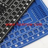 Haoshi Rubber Anti-slip Pinning Bench Desk Working Mat for Locksmith Tools Repair Mat 43.5MM*27.5MM