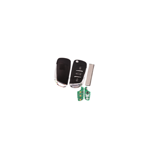 For Peu  3 button remote key with 434mhz PCF7941 chip