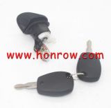 FOR RENAULT TWINGO LOGAN TAILGATE TRUNK BACK LOCK WITH TWO KEYS OE: 7701367940
