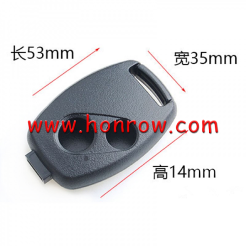 For Honda 2 button remote key blank (no chip slot place)