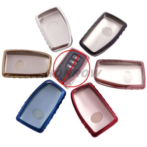 For Lexus TPU Red color protective key case MOQ:5PCS