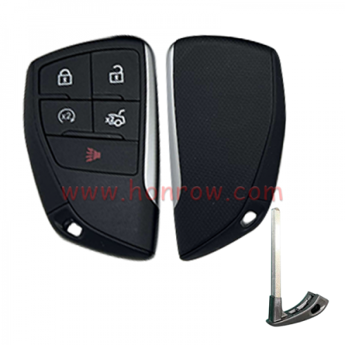 For Chevrolet 4+1 button smart remote key blank