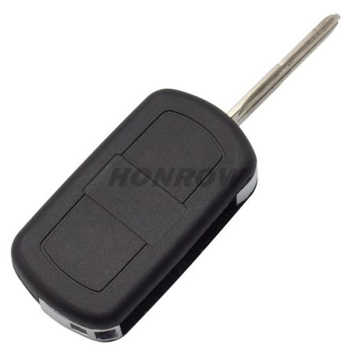For Lan 2 button remote key flip blank (Can put chip inside)
