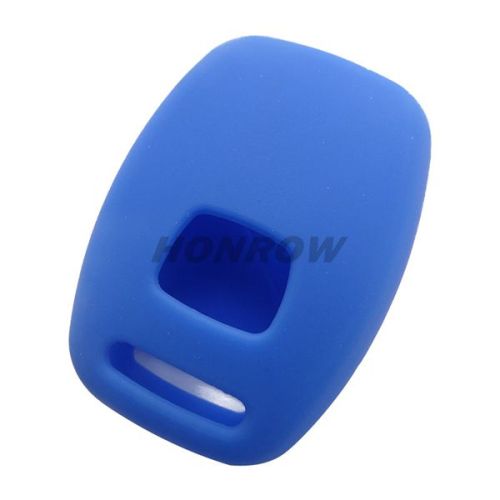 For Honda 2 button Silicone case (Blue color) (MOQ:50pcs)