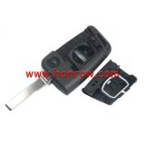 For VW Golf7 3 button remote key shell with HU66 blade