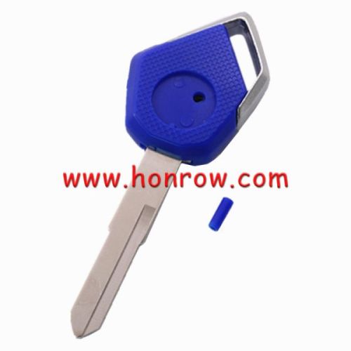 For KAWASAKI motorcycle key blank(blue) left blade
