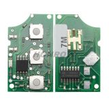 For VW 2 Button remote key 1JO959753CT 433MHZ  ID48 chips