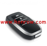 For Toy Land Cruiser Camry Corolla  3 Buttons Modified Flip Car Key Shell with TOY43 blade