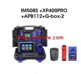 Free shipping Europe+USA+UK Original Autel IM508S+XP400PRO+APB112+G-box2 with 2 years free update Key Programming Tools Car OBD2 Diagnostic Scanner with 22+ Advanced Service IMMO All System Diagnosis
