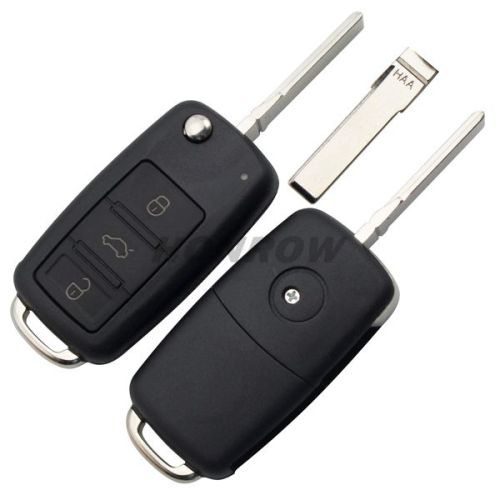 For V Touareg 3 button remote key blank