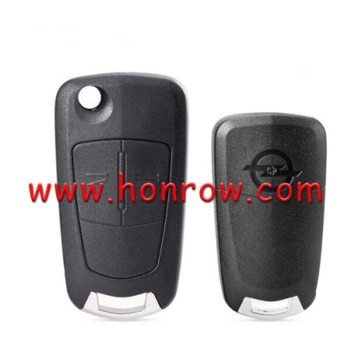 For Opel 2 button flip remote key blank