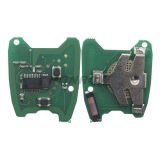 For Peugeot 2 button remote key with SX9 blade 433Mhz PCF7961 Chip