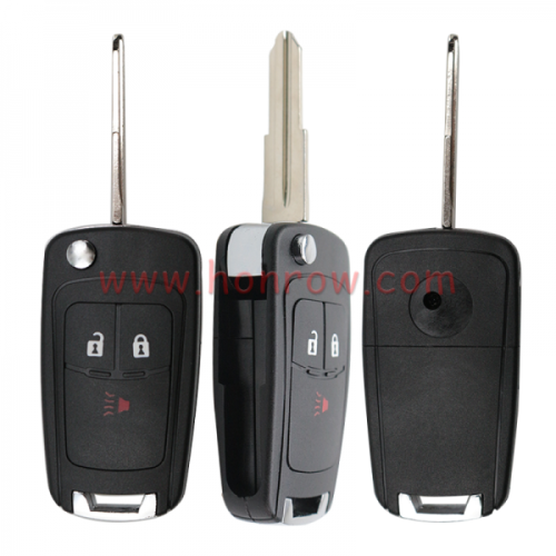 For Chevrolet modified 2+1 button remote key blank