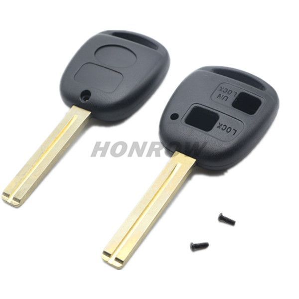For Le 2 button remote key blank with TOY40 blade (long blade-46mm)