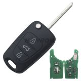 For Hyundai hot sale IX35 ix30 3 button remote key 433Mhz ASK
