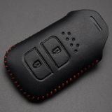 For Honda 2 button cowhide leather case for JADE,  for CRIDER,  for ACCORD with key ring.