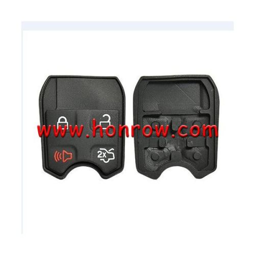 For Ford 4 buton remote key shell with HU101 key blade enhanced version