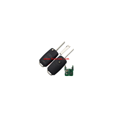 For VW 3+1 button remote key 434mhz 3DO959753AD