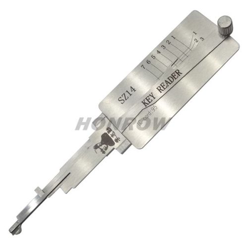 Original Lishi For SZ14 2 In 1  lock pick and decoder genuine !used for Suzuki Motorcycle