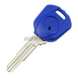 For Ho Motorcycle transponder key blank with left blade