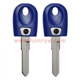 For Ducati  Motorcycle transponder key blank blue color