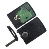 Original for Renault Koleos Car non-keyless 4 button Remote key  with PCF7941 Chip and 433.9Mhz (No Logo)
