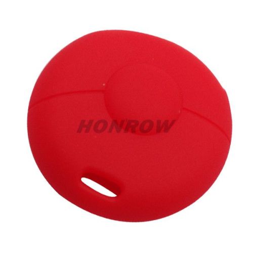 For Benz Smart 1 button silicon case (Red color)（MOQ: 50pcs)