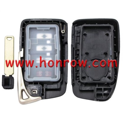For Lexus 3+1 button modified remote key blank
