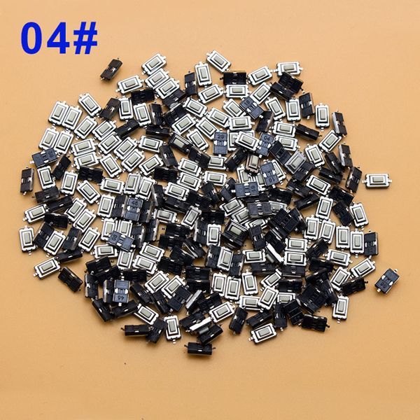 For Muti-function remote key button, PCB button. It is easy for locksmith engineer to use. 4# The button is sold in a pack of 10 only, L:3mmW:6mmH:2.5mm