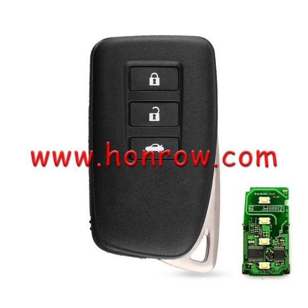 For Lex 3 Button FSK 315 MHz Full Intelligent Remote Key  Board 2110 / 8A CHIP / FCC ID: HYQ14FBA /