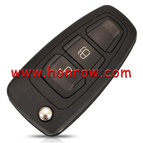 For New Ford Focus Mondeo 2 button flip remote key 433Mhz  After 2012 year KR55WK49986 Part No: 5WK50165  /5WK50166 /5WK50168  /5WK50169 Model: AB39-15K601-DA