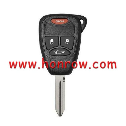 For High Quality GTL Chrysler 3+1 button remote key shell Stronger enhanced Version