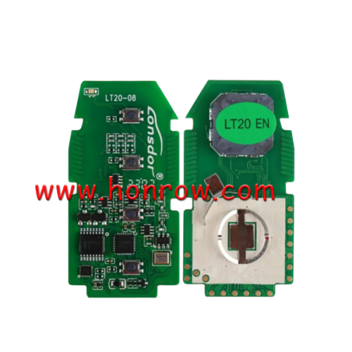 Lonsdor LT20-08 Smart Key PCB with Key shell 8A+4D Adjustable Frequency For Toyota 0410 Support K518 & K518ISE & KH100+