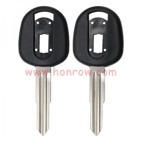 For Chev transponder key blank with left blade