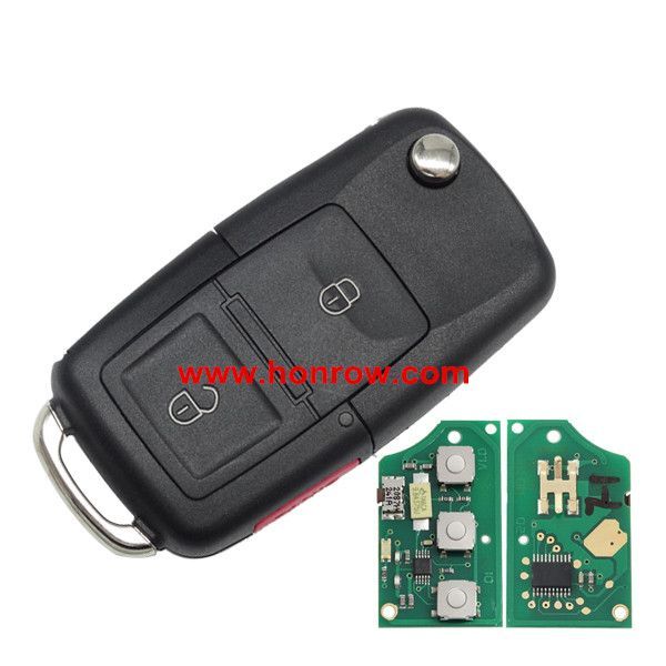 For VW remote key 2+1 button F1-315-B5