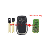 Xhorse VVDI for Toyota 2 button XM Smart Key XSTO00EN Universal Remote Key Support Renew and Rewrite for Toyota Work for Plus Max VVDI2 VVDI Mini