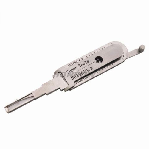 Original Super Tools HU100R V.2  2 in 1 decode and lockpick