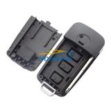 For Hyu 2+1 Button flip remtoe key blank
