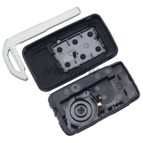 For Vol 6 button  remote key blank with one battery clamp