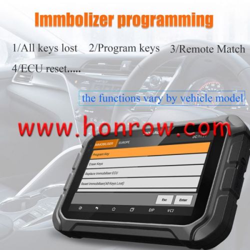 GODIAG GD801 Key Master DP Plus Auto key programmer .Support Multi-Languages: English, Italian, Spanish, French, Geman, Portuguese, Polish, Russian,etc.