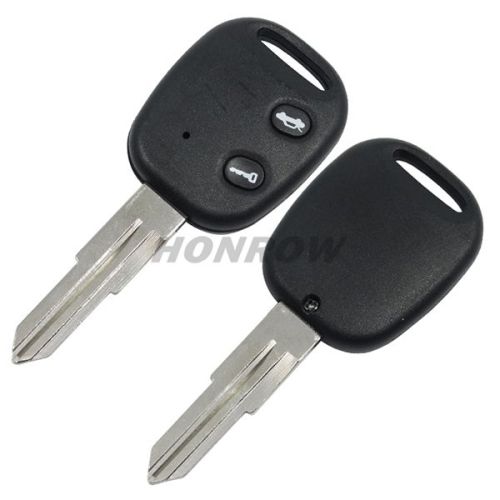 For Chev 2 button remote key blank with Left blade (No Logo)