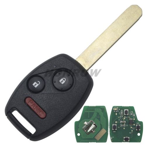 For Ho 2+1 button remote key with 433Mhz  2.4L CAR