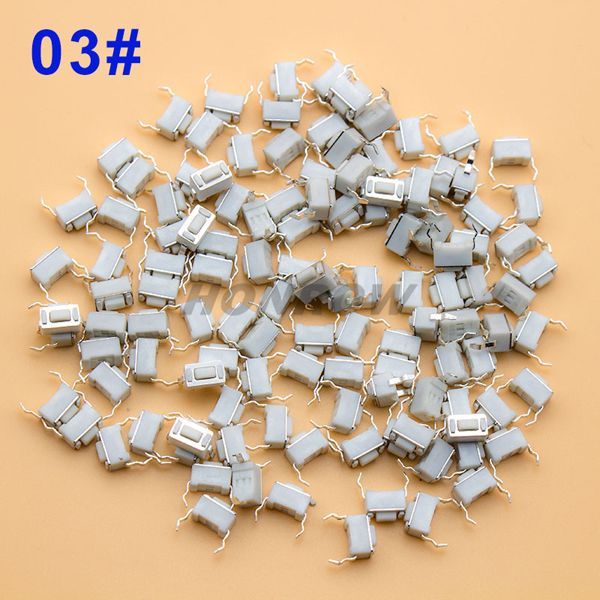 For Muti-function remote key button, PCB button. It is easy for locksmith engineer to use. 3#   The button is sold in a pack of 10 only, L:3mmW:6mmH:3mm