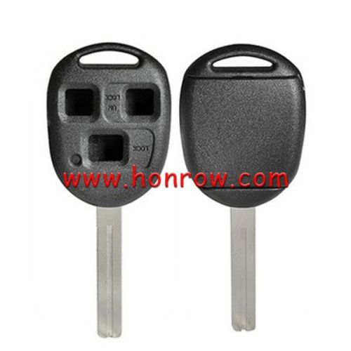 For High quality Toy 3 button remote key blank with TOY48 blade
