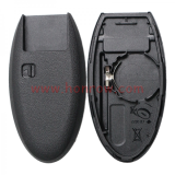 For Nissan 4+1 button remote key blank with emergency blade