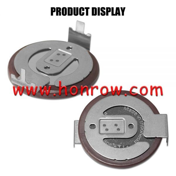 Panasonic VL2020 Rechargeable Lithium Battery with Legs 180 Degrees 3V