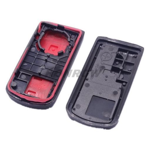 For Mit 2 button remote key blank with emergency key blade