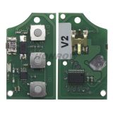 For VW remote key with 3+1 button 315MHZ  ID48 chips 1JO959753F