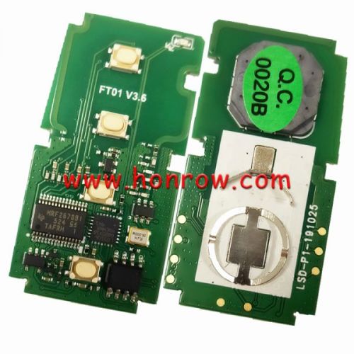 For Toyota Camry Avalon Corolla Smat Key Fob NLK-TOY-87-0020B 314MHZ HYQ14FBA  CHIP: P1=88 PN: 89904-06140